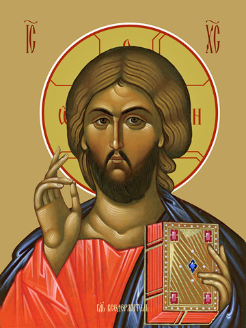 Господь Вседержитель, 50x100 см, арт Ид23007