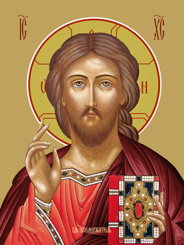 Господь Вседержитель, 50x100 см, арт Ид22602