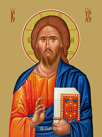Господь Вседержитель, 50x100 см, арт Ид22574