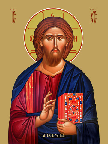 Господь Вседержитель, 50x100 см, арт Ид22588