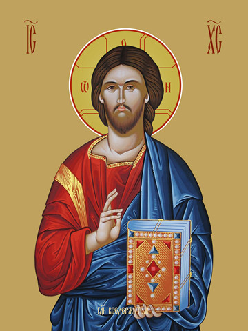 Господь Вседержитель, 50x100 см, арт Ид22534