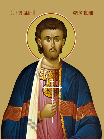 Валерий Севастийский, святой мученик, 25x34 см, арт Ид25670