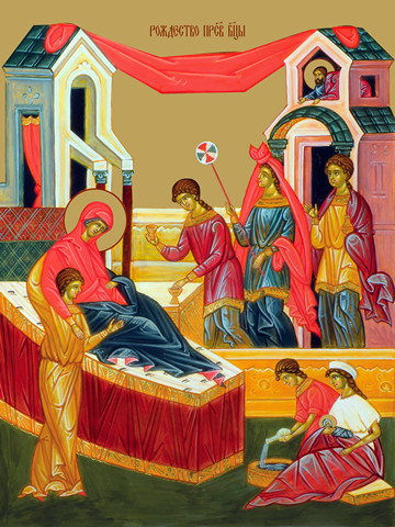 Рождество Пресвятой Богородицы, 50x75 см, арт Ид21634
