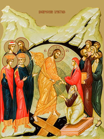 Воскресение Христа, 50x100 см, арт Ид23970