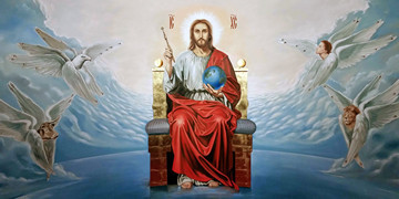 Господь вседержитель, 50x100 см, арт Ид24379