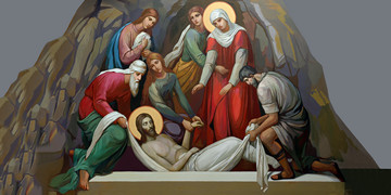 Распятие Господне, 35x48 см, арт Ид17469