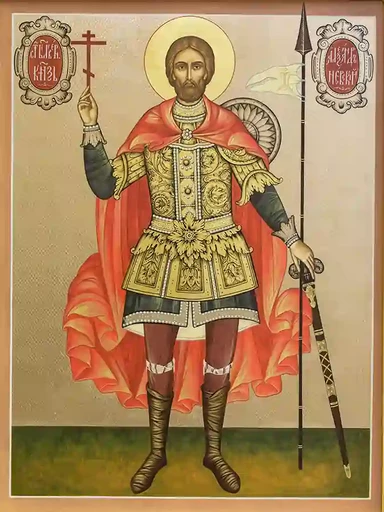 Александр Невский, 15x20 см, арт А6778