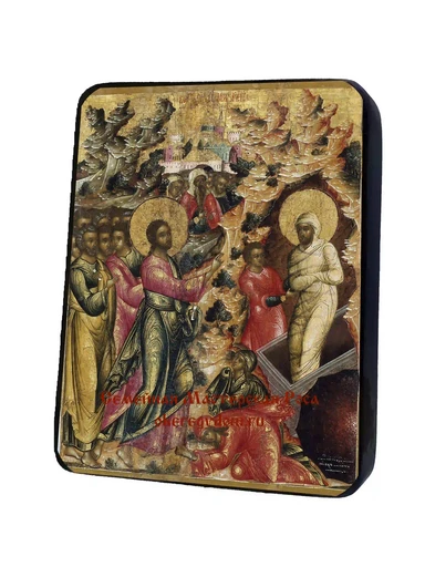 Воскрешение Лазаря. 1673 г., арт И1183