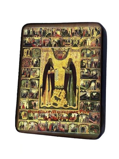 Зосима и Савватий Соловецкие. XVI в., арт И1189