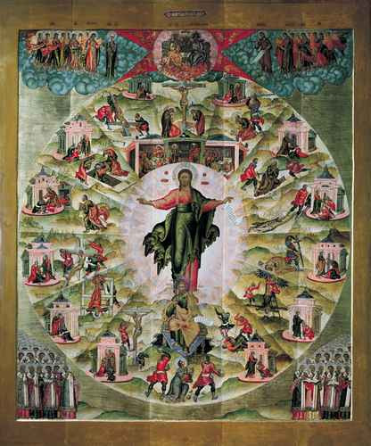 Апостольская проповедь. 1662. Фёдор Евтихиев Зубов, 15x20 см, арт А351