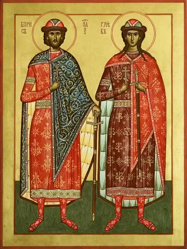Благоверный князь Глеб (в Крещении Давид), страстотерпец, арт В825