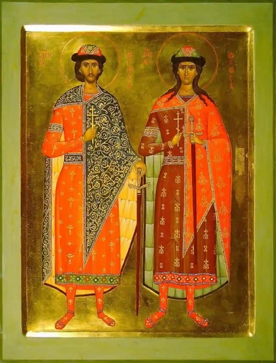 Благоверный князь Глеб (в Крещении Давид), страстотерпец, арт В829