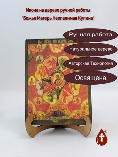 Божья Матерь Неопалимая Купина, арт И005-12