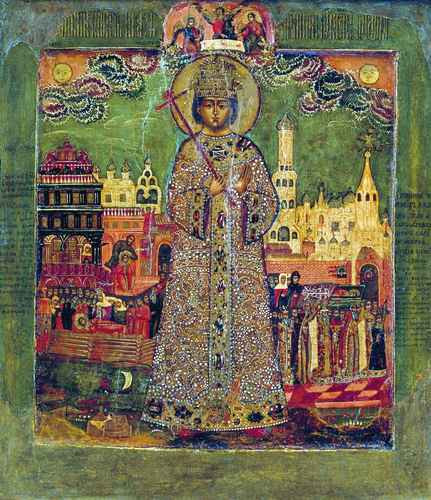 Царевич Димитрий. XVII-XVIII в., 15x20 см, арт А087