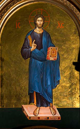 Деисус (Царь Славы), 25x28 см, арт Ик20744