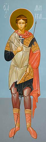 Димитрий Солунский, вмч., 25x34 см, арт Ик22349