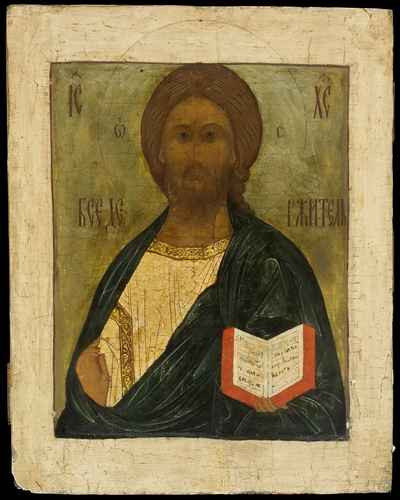 Господь Вседержитель, конец XIX-начало XX вв, 15x20 см, арт А1688