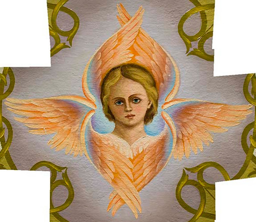 Херувим, 15x20 см, арт Ик20309