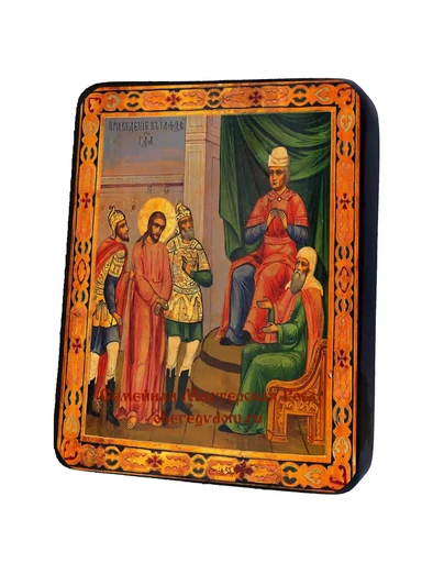 Господь Христос На Суде У Каиафы (Христос перед Каиафой), арт И446