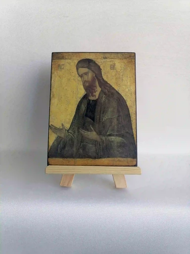 Иоанн Предтеча из деисусного чина. Вторая четверть XV в. Музей имени Андрея Рублёва, арт И061-7