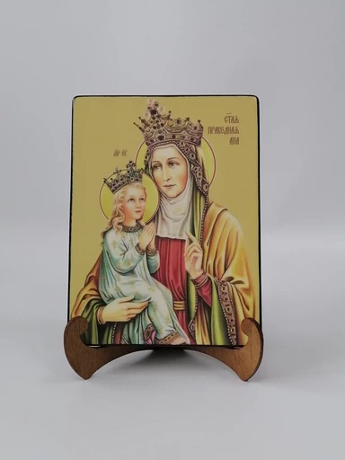 Анна Праведная, святая, 15х20x1,8 см, арт И8533