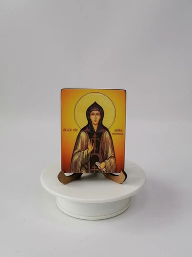 Святая Благоверная княгиня Ксения Тверская, 7,5x10x1,8 см, арт И4032
