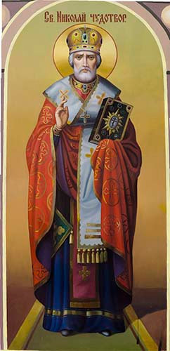 Николай, свт., 25x28 см, арт Ик21330