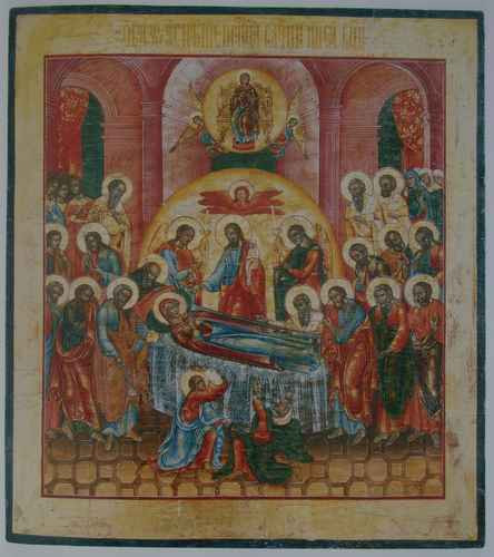 Успение Пресвятой Богородицы, 15x20 см, арт А1293