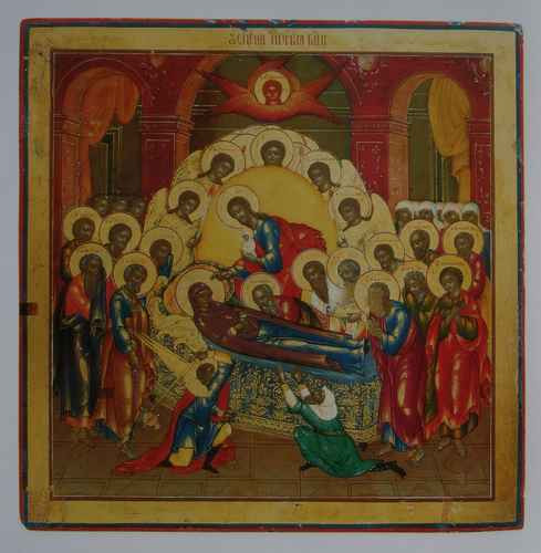 Успение Пресвятой Богородицы, 15x20 см, арт А1309