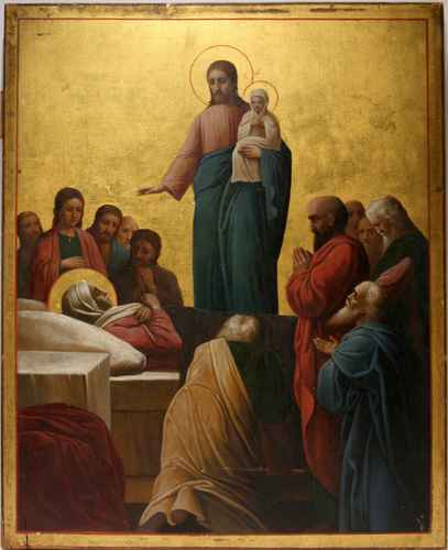 Успение Пресвятой Богородицы, 15x20 см, арт А1819