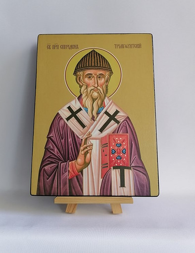 Спиридон Тримифунтский, преподобный, 25x34 см, арт Ид8875