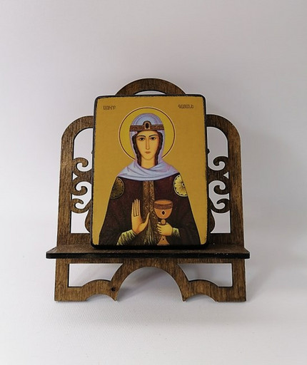 Мученица Гаяния (Гаяне), 6х8х1,8 см, арт Ид4344-2