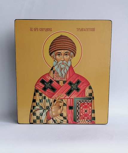 Спиридон Тримифунтский, преподобный, 25x28 см, арт Ид6555