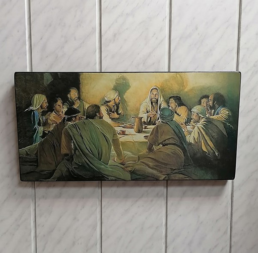 Тайная вечеря, 60x30х4 см, арт Ид22093