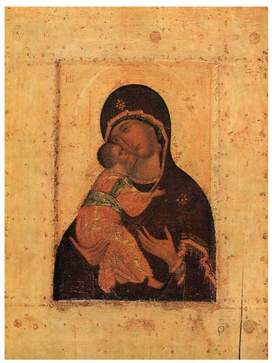Владимирская Божья Матерь, арт И1076