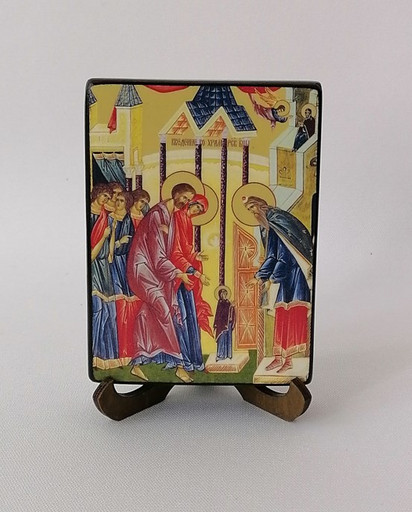 Введение во храм Пресвятой Богородицы, 9x12x1,8 см, арт Ид4693-2