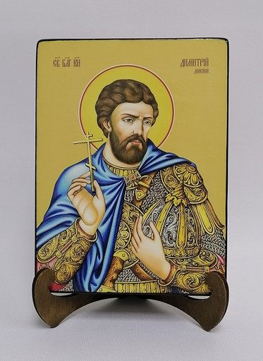 Дмитрий Донской, князь, 15х20х3 см, арт И8292-2