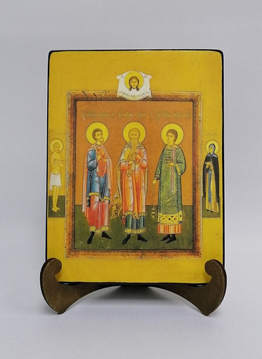 Самон Гурий и Авив, 15x20х1,8 см, арт А5825