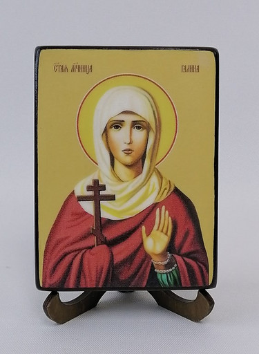Галина Коринфская, мученица, 9x12х1,8 см, арт И8554-2