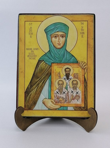 Макрина Каппадокийская, 15x20х1,8 см, арт А6790
