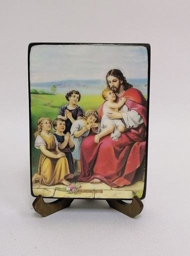 Благословение детей, 9x12x1,8 см, арт И8821-2