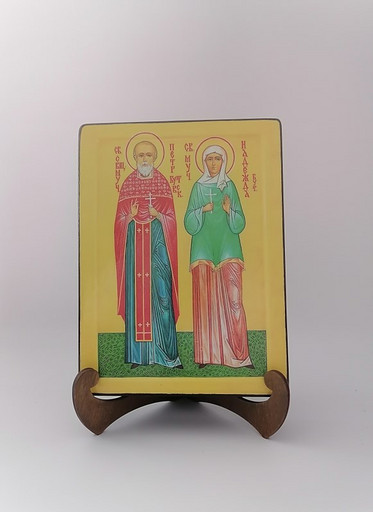 Мученица Надежда Аббакумова, 15x20x3 см, арт В4529