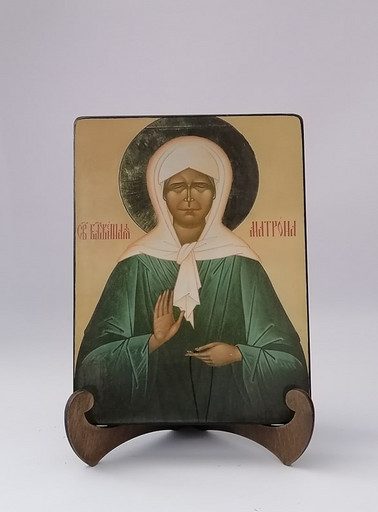 Блаженная Матрона Московская, 15x20x1,8 см, арт Ик19627