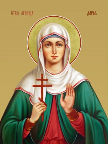 Святая великомученица Дарья Римская, арт И163-3