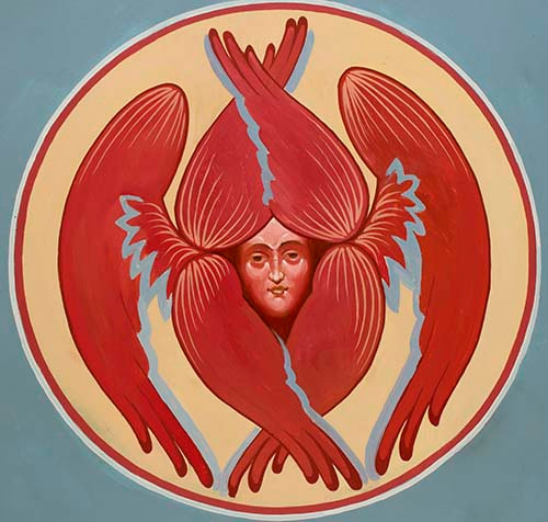 Серафим, 25x28 см, арт Ик21650