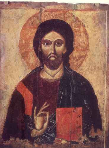 Спас. Тверь. Конец 13 века, 15x20 см, арт А1835
