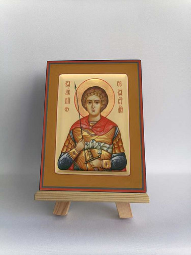 Святой мч. Валерий Севастийский, 15x20 см, арт Б0278