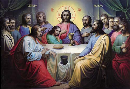 Тайная Вечеря, 25x28 см, арт Ик21782