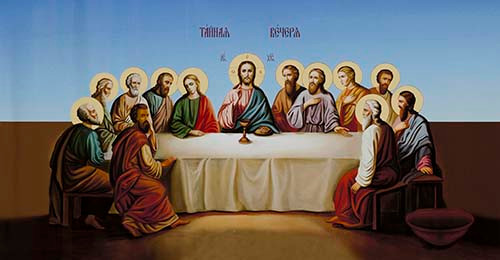 Тайная Вечеря, 25x28 см, арт Ик21784