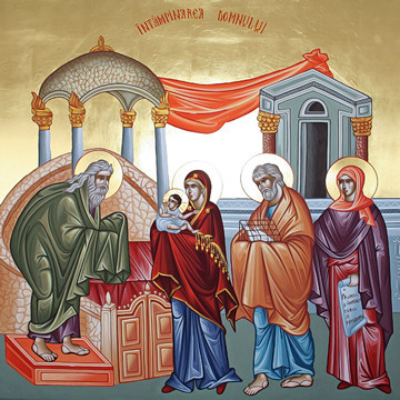 Сретение Господне, 25х28 см, арт И18753